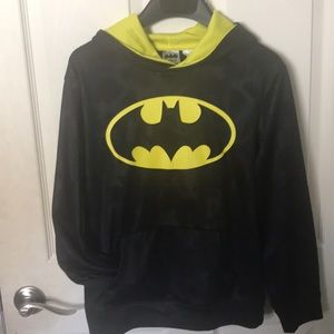 Batman boys hoodie size Large